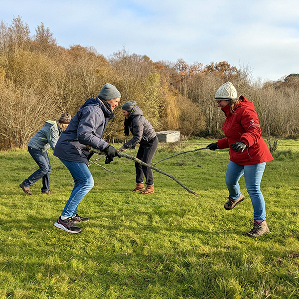 Les enseignants formés à faire classe dehors