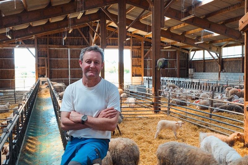 Visite � la ferme : rencontre avec C�dric Perez