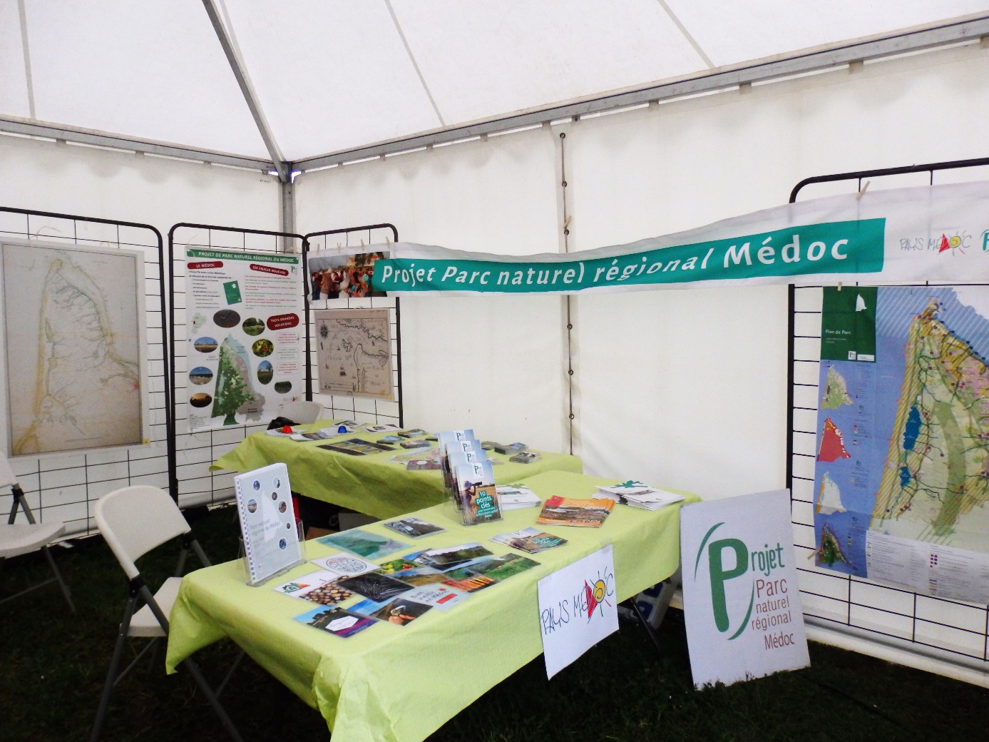 Retour en images sur la participation du projet Pnr Médoc au festival Territoires Sauvages au Teich