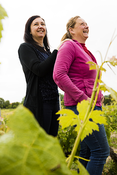 Portrait : Cathy et Sandrine Hraud